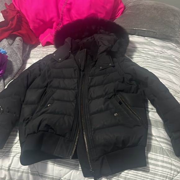 All black moose knuckles great condition upset for the red tag size large - Picture 6 of 9